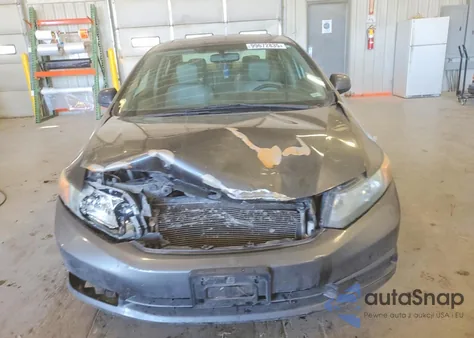 2012 Honda Civic Exl z USA, uszkodzony, nr VIN 2HGFB2F90CH568742